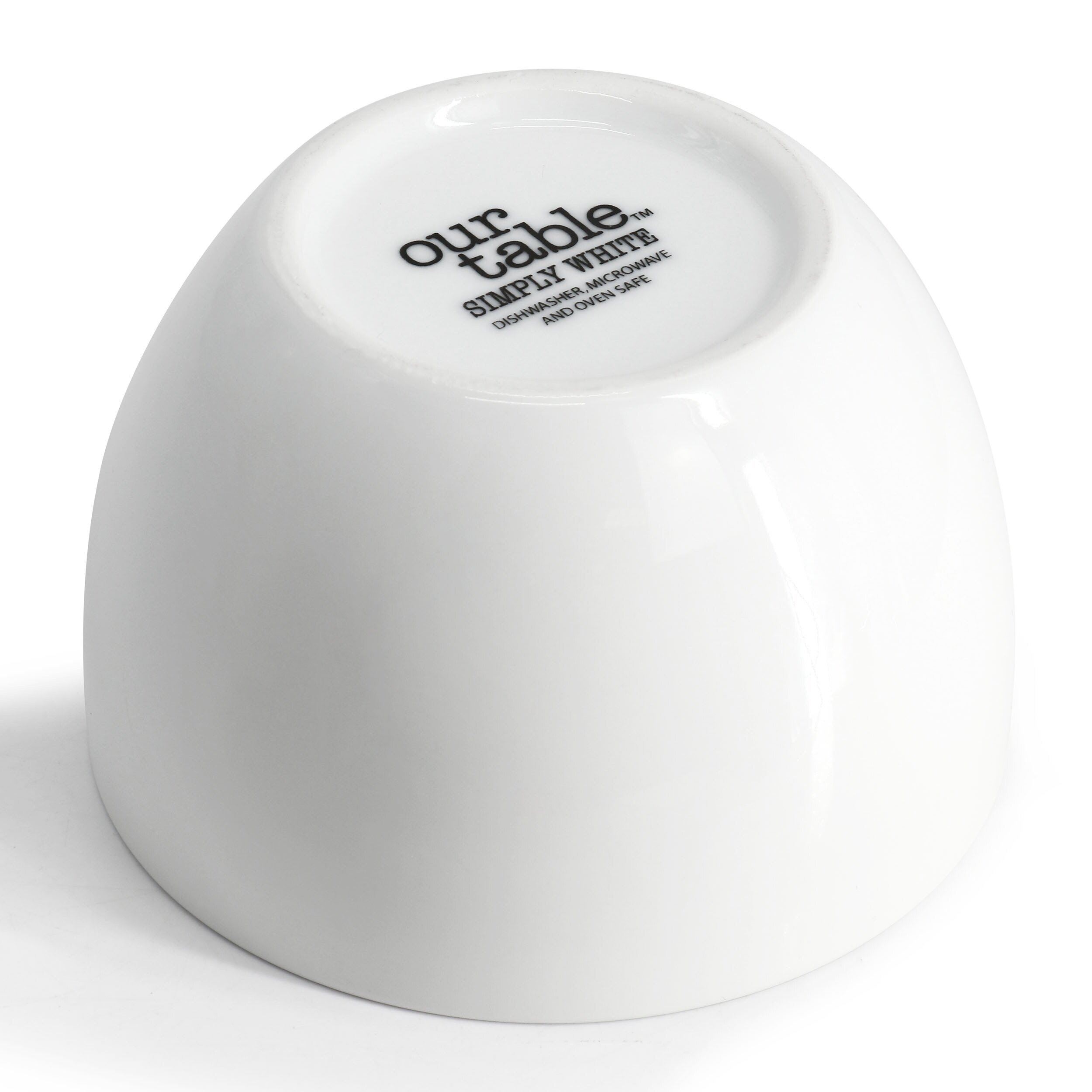 The Tabletop Company Simplicity White Sucrier Et Poudreuse