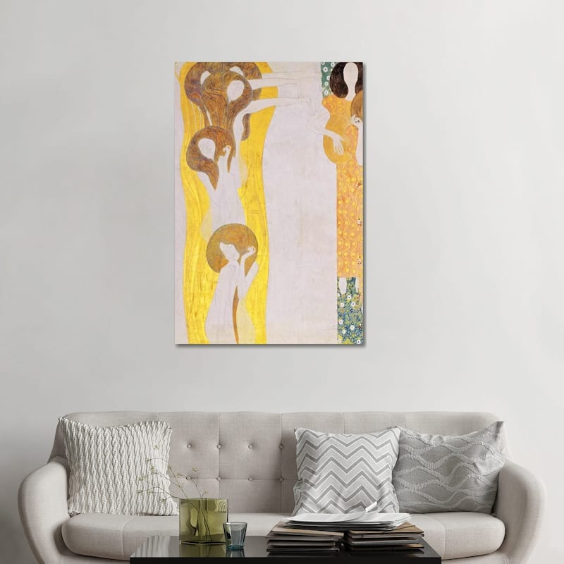 iCanvas "Die Kunste" by Gustav Klimt Canvas Print - 48x32x1.5