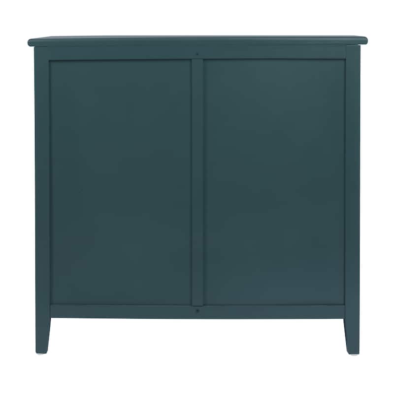 Rattan 3-Drawers Cabinet