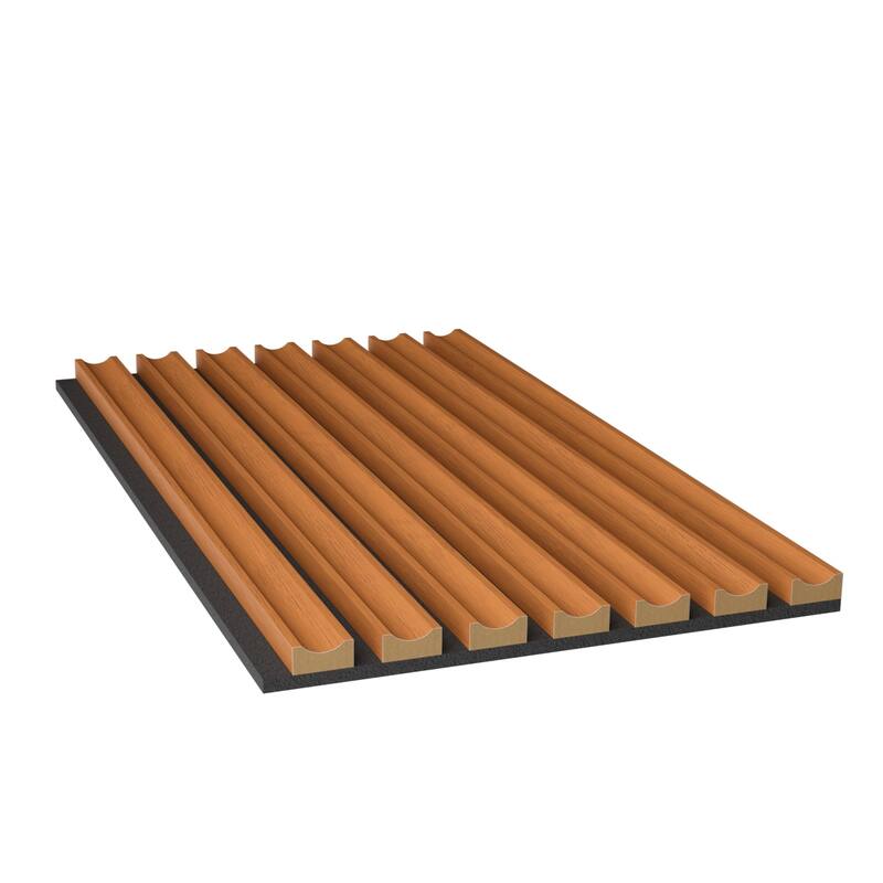 AcoustixPro Noise Cancelling Concave Small Slat Wall Panel (2 Pack)