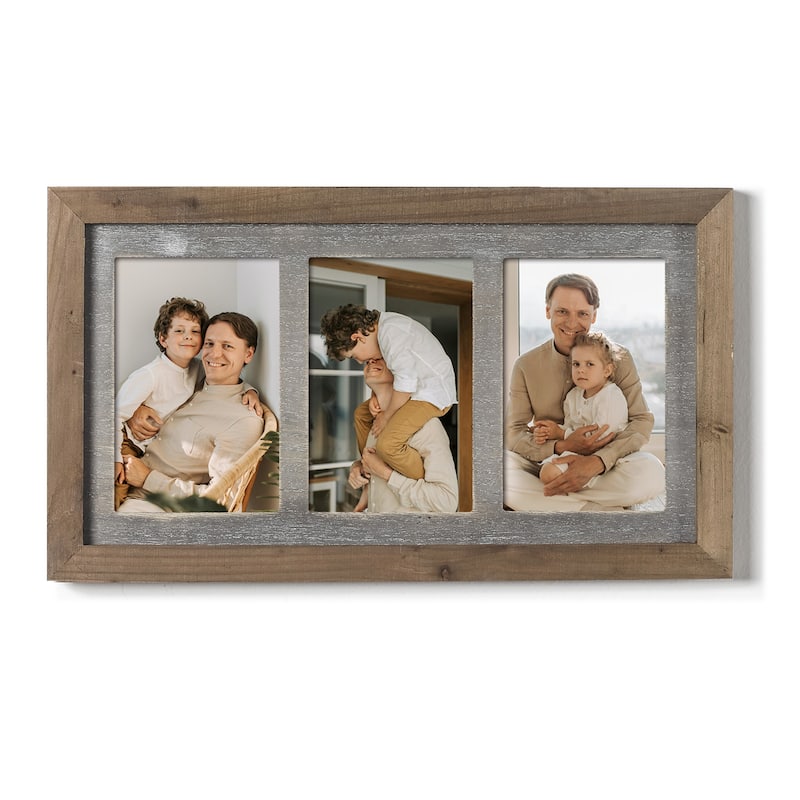 Adeco Wood Wall Photo Frame