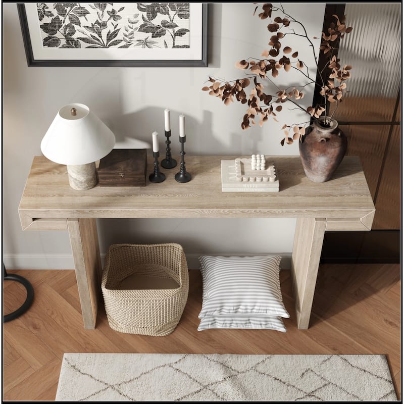 60inches Rustic Farmhouse Console Table