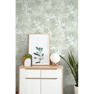 tulip embossed wallpaper