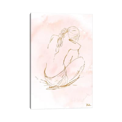 iCanvas "Nude On Pink I" by Patricia Pinto Canvas Print