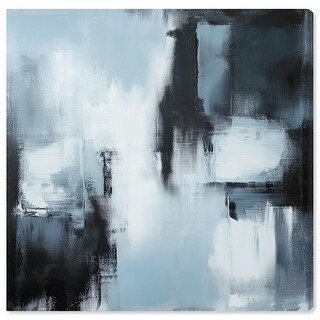 Submerged II Canvas Gray Abstract by Art Remedy - Bed Bath & Beyond ...