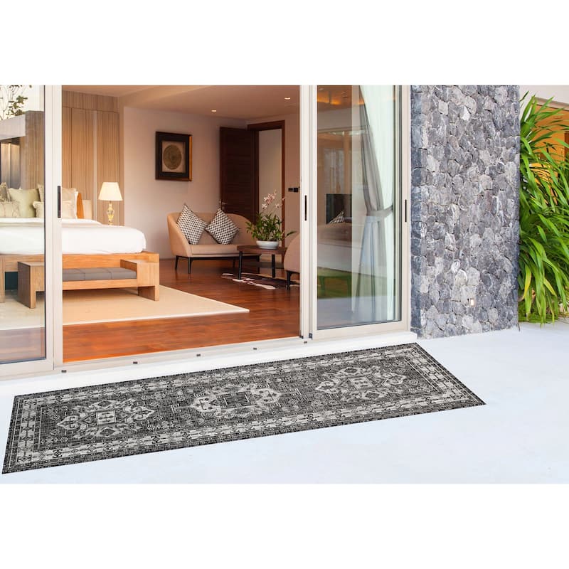 Liora Manne Carmel Kilim Indoor/Outdoor Rug