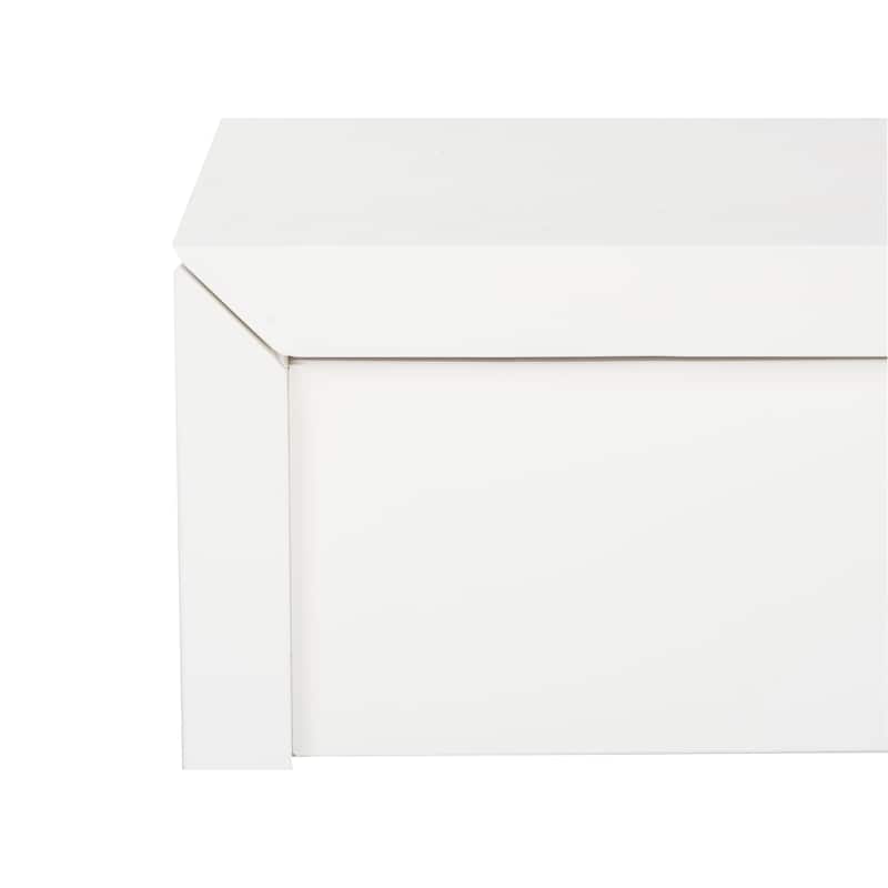 SAFAVIEH Kinsley White Lift-Top Coffee Table - 47.2" x 23.6" x 13.4"
