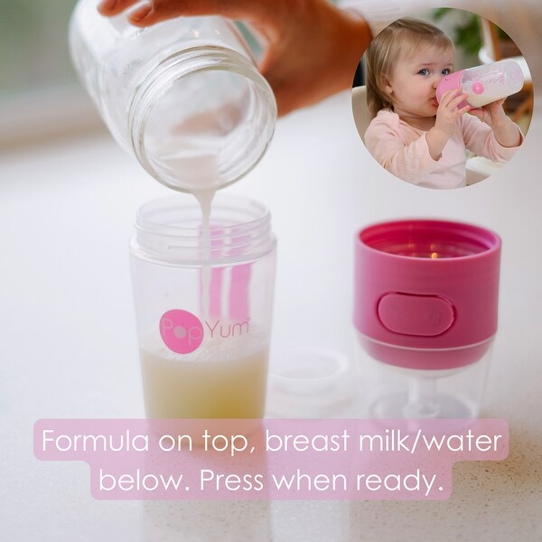 PopYum 5 oz Anti-Colic Formula Making Baby Bottle - Bed Bath