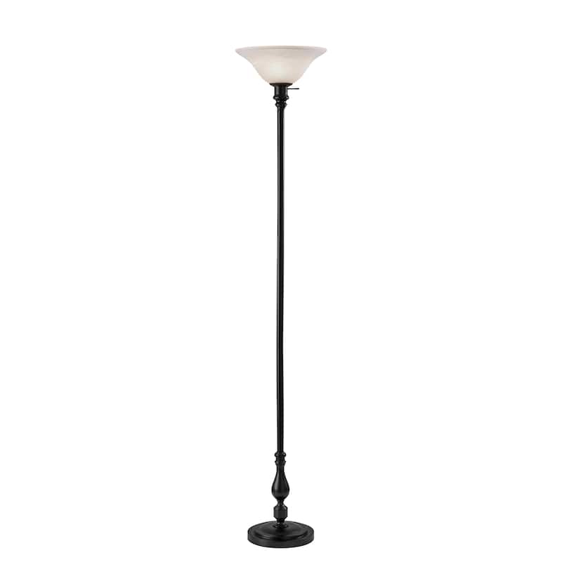 Claret Torchiere - Black Wood - Black Wood