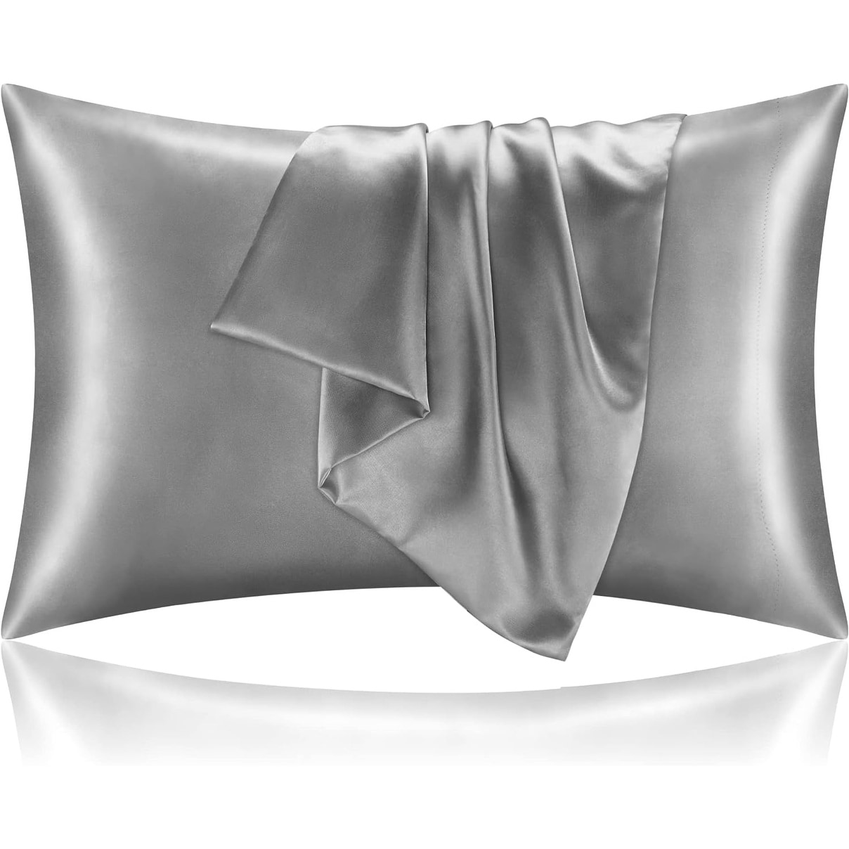 Satin Pillowcase for Hair and Skin with Hidden Zipper Bed Bath Beyond 18964425