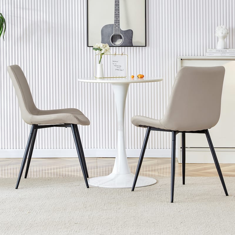 Dining Chair,Curved Widened Cushion Design for Comfort