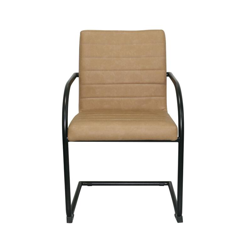 Modrest Ivey Modern Tan Dining Chair (Set of 2)