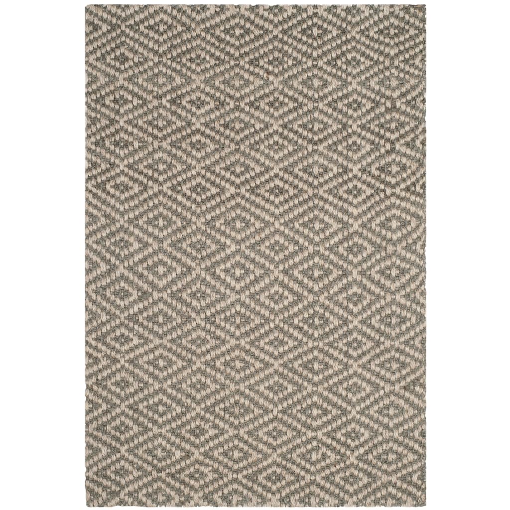 SAFAVIEH Natural Fiber Olar Diamond Trellis Sisal/ Jute Rug