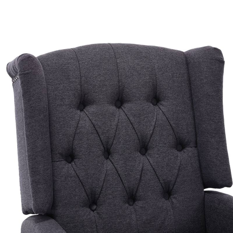 360 Degree Swivel Nursery Rocking Chair