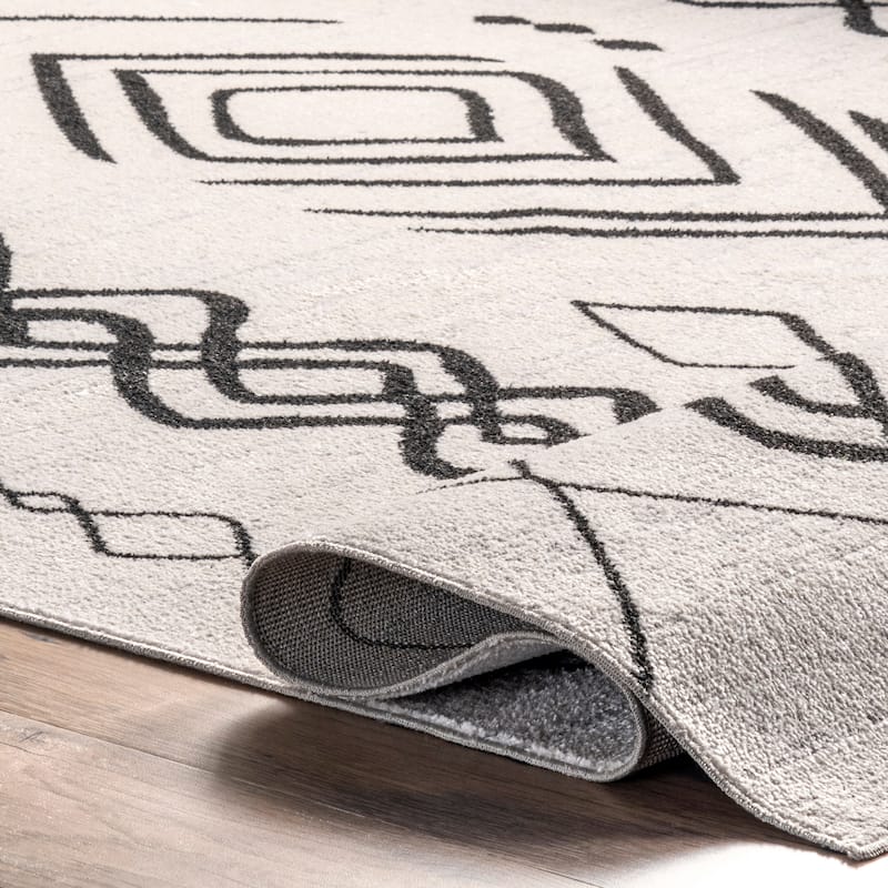 Nuloom Janelle SpinClean Machine Washable Transitional Moroccan Area Rug