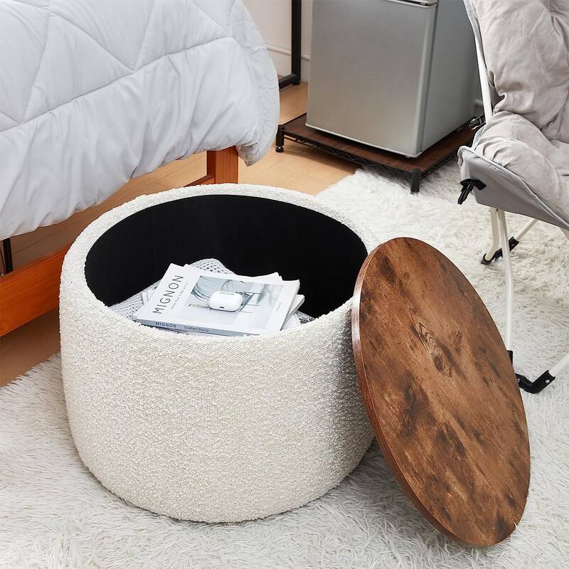 2East Storage Table Ottoman by DormCo
