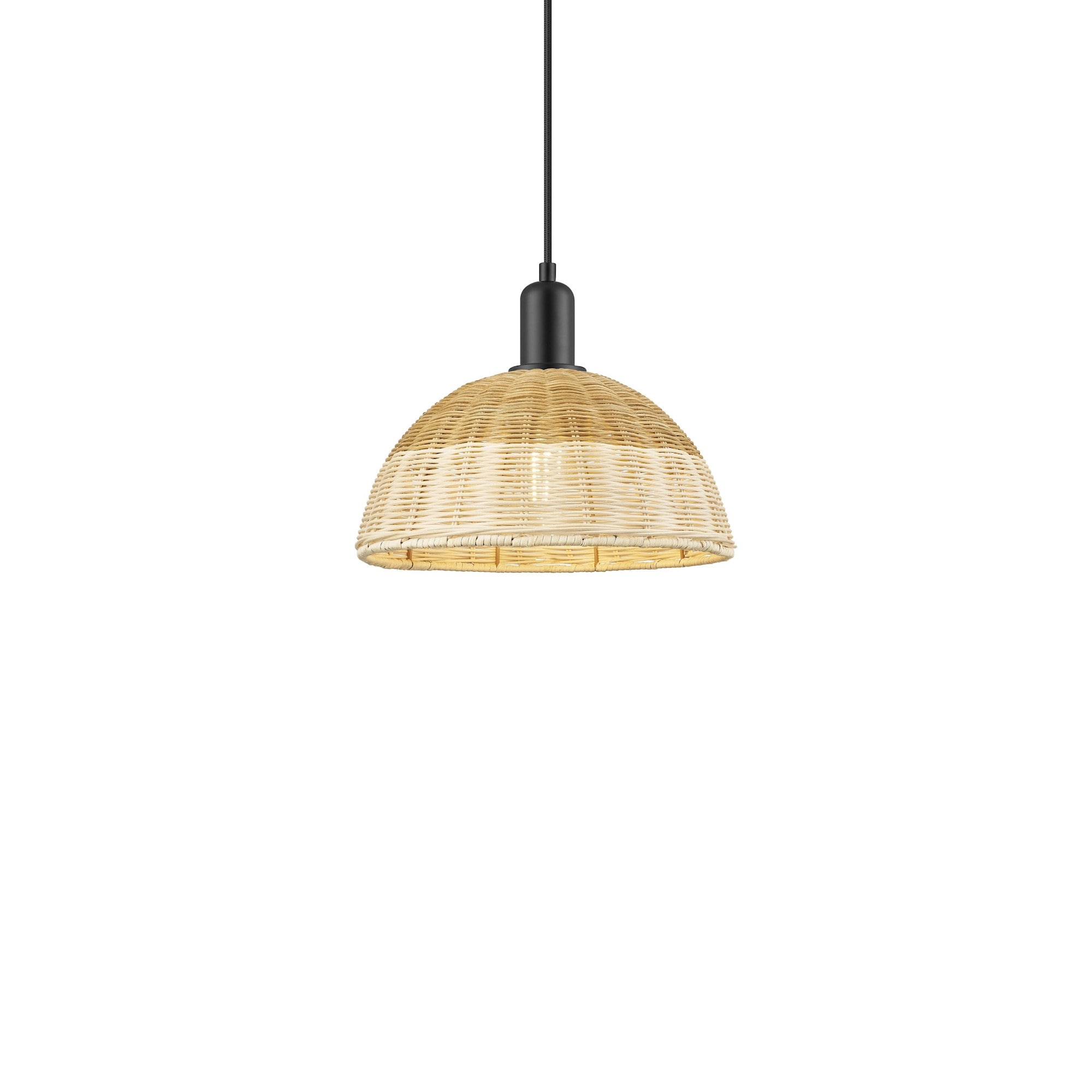 Innovations Lighting 716-1P-15-12 Natural Ballston Dome Pendant