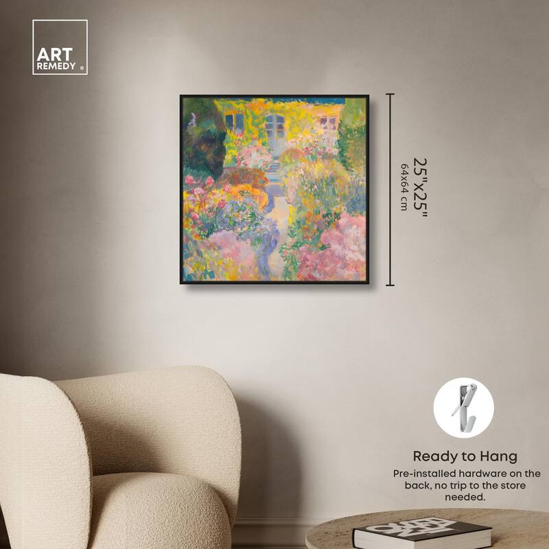 Hues of Happiness II Canvas by Art Remedy