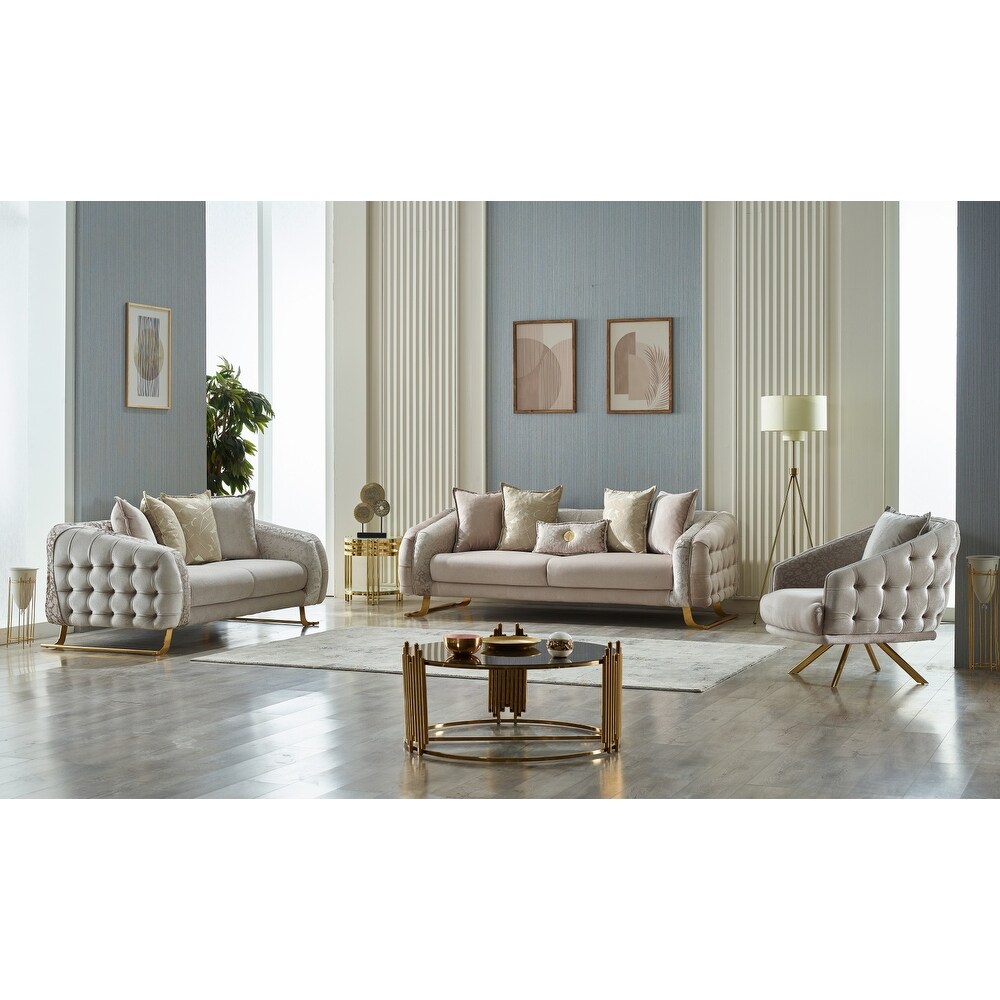 Lauren 4-Pieces One Sofa One Loveseat Two Chair Living Room Lauren 4-Pieces One Sofa One Loveseat Two Chair Living Room