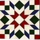 preview thumbnail 3 of 3, Victoria Barnes 'Christmas Barn Quilt' Canvas Art (Set of 4)