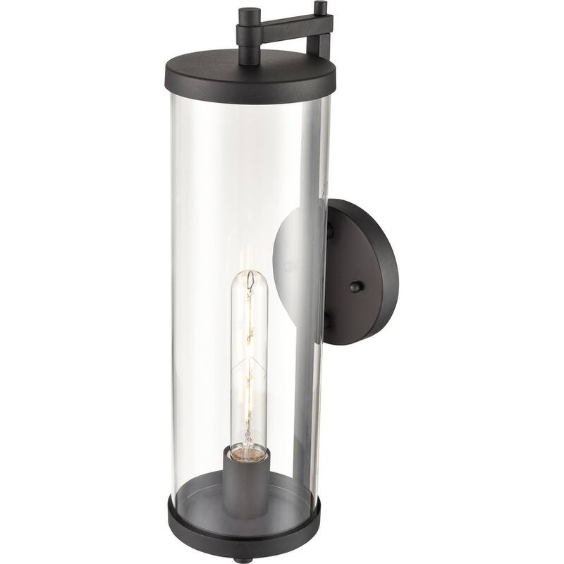Millennium Lighting 240101 Beckham 18" Tall Outdoor Wall Sconce with - Textured Black