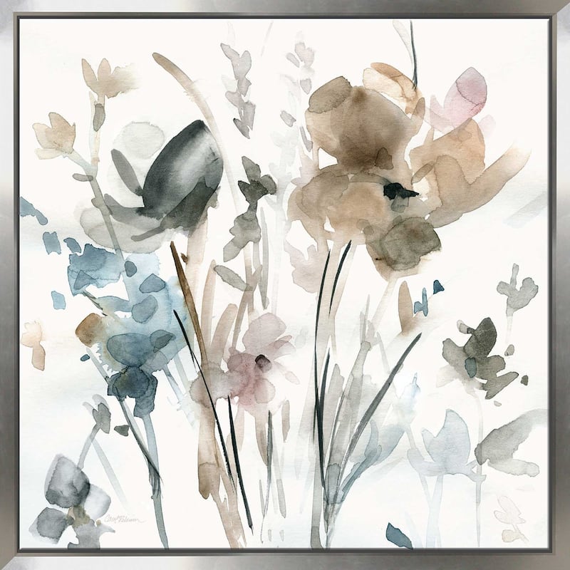"Dainty Blooms II" by Carol Robinson Print on Floating Canvas