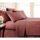 Vilano Series Extra Deep Pocket 6-piece Bed Sheet Set - Twin - Marsala