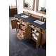 preview thumbnail 24 of 33, James Martin Vanities Brittany 72" Double Vanity, Saddle Brown Charcoal Soapstone Quartz