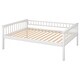 preview thumbnail 7 of 16, Vintage Full over Full Bunk Bed with Storage Drawers, Divided into 2 Beds, Solid Wood Slats Support, Rustic Style for Kids