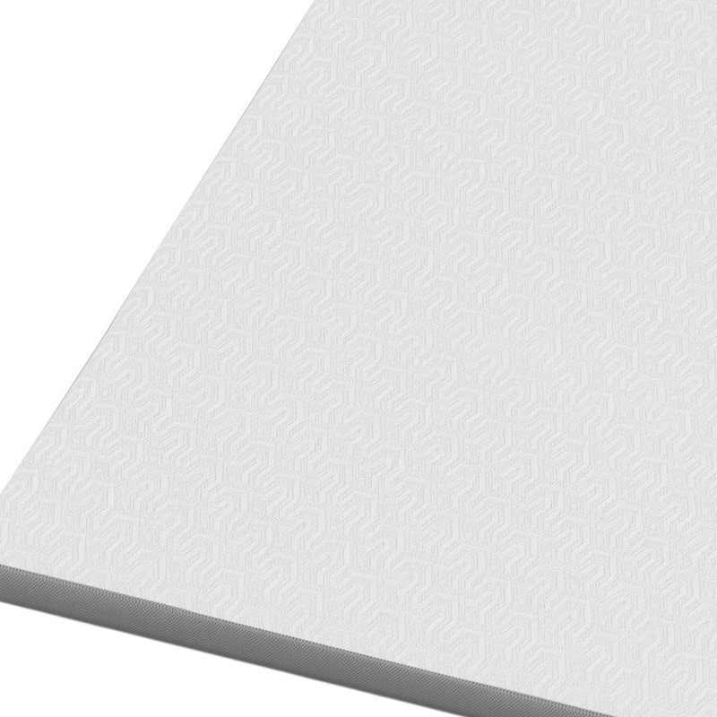 3" White Gel Memory Foam California King Mattress Topper