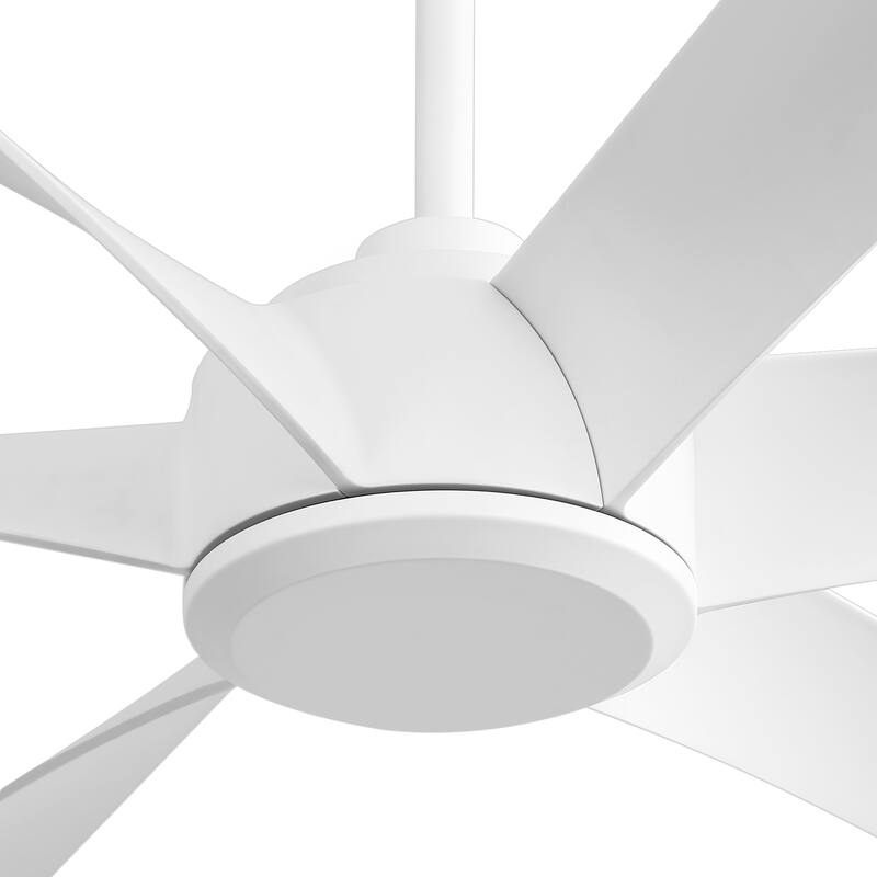 65-in Indoor Large Ceiling Fan with Remote without Light (6-Blade)