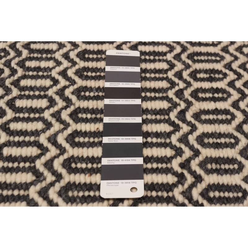 Nevada Grey Kilim 5'2" x 7'5" - 5'2 x 7'5