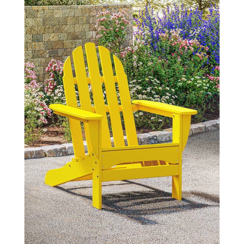 POLYWOOD Classic Plastic Outdoor Adirondack Chair