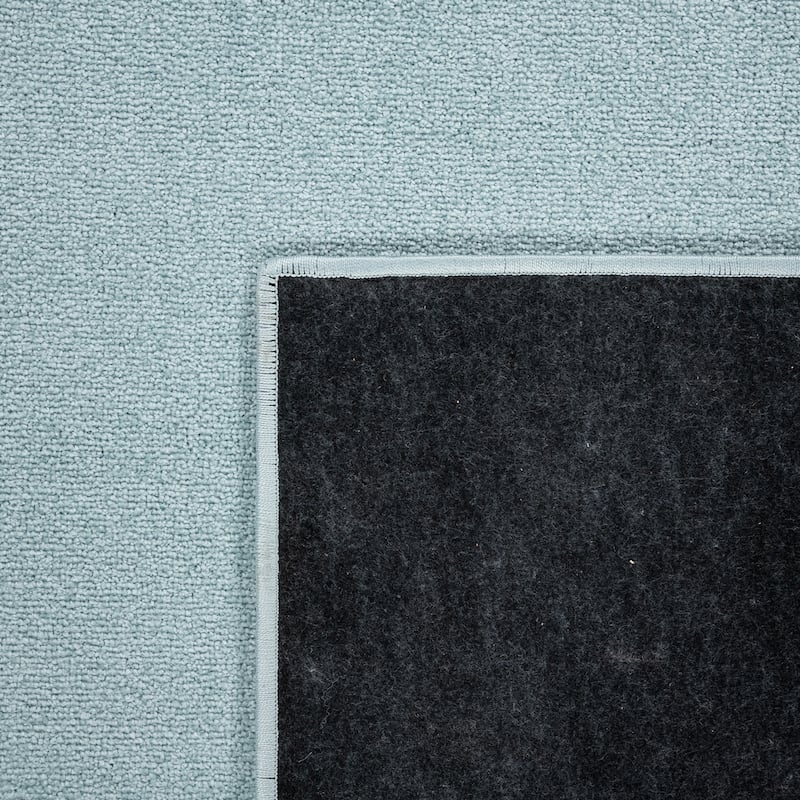 Solid Low-Pile Rug for Living Room in Plain Colors