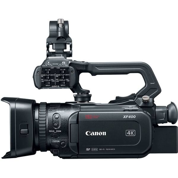 Shop Canon Xf405 4k Uhd 60p Camcorder Bundle Overstock 23137850 Black