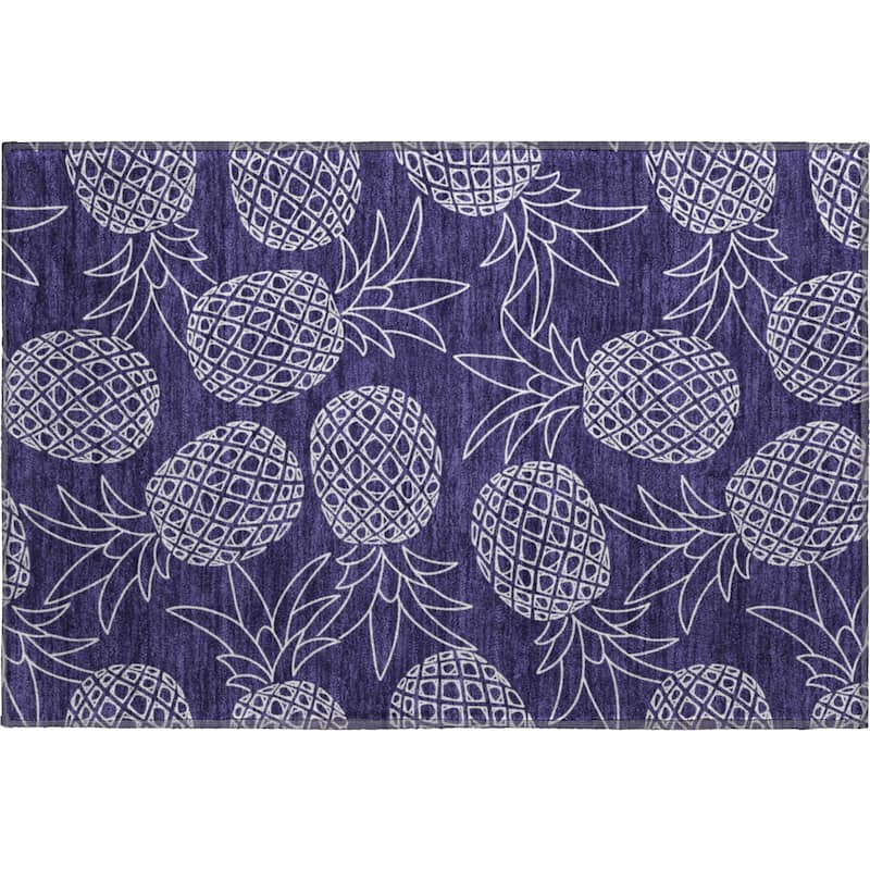 Premium Washable Super Soft Pineapple Mayfield Rug