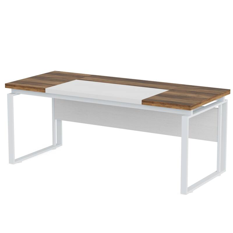 63-inch Executive Computer Desk Writing Table for Home Office