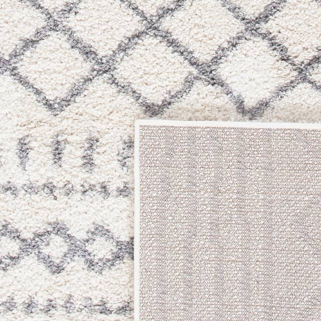 SAFAVIEH Arizona Shag Lotta Moroccan 1.2-inch Thick Rug