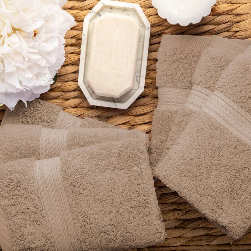 Superior Marche Egyptian Cotton 6 Piece Face Towel Set