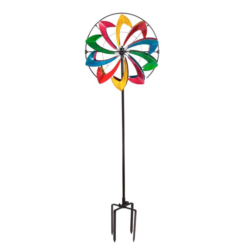 75" Multi-Color Hydro Kinetic Wind Spinner