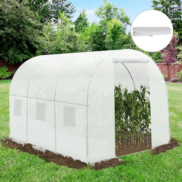 Walk In Polytunne Greenhouse Grow House Plant Replacement cover Outdoor Flowers 