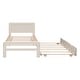 preview thumbnail 8 of 23, Twin Size Platform Bed w/Trundle & Headboard, Twin Bed Frame for Kids