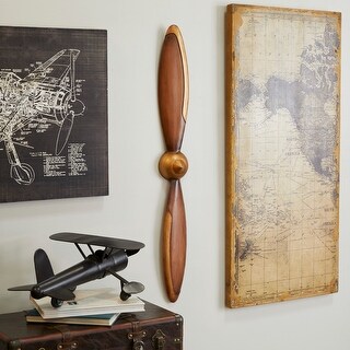 Metal Industrial Propeller Wall Decor