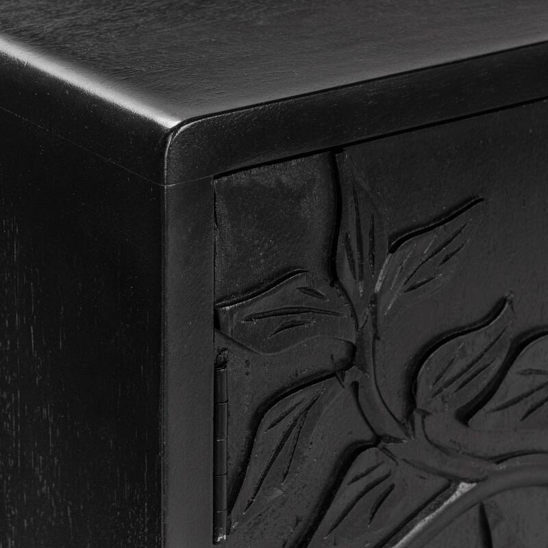 Classic Home Albero 4-Door Mango Wood Sideboard Buffet