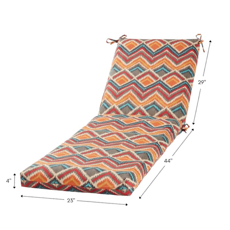 Greendale Home Fashions Outdoor Chaise Cushion (Cushion Only)