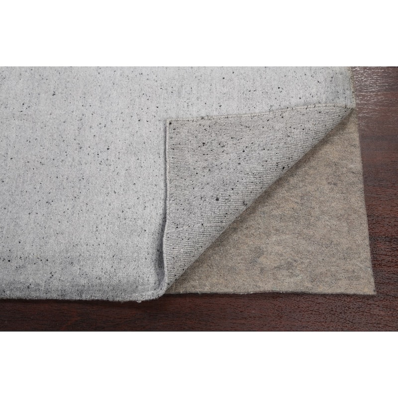 Solid Modern Gabbeh Oriental Area Rug Wool Hand-knotted Carpet - 4'11" x 7'10"