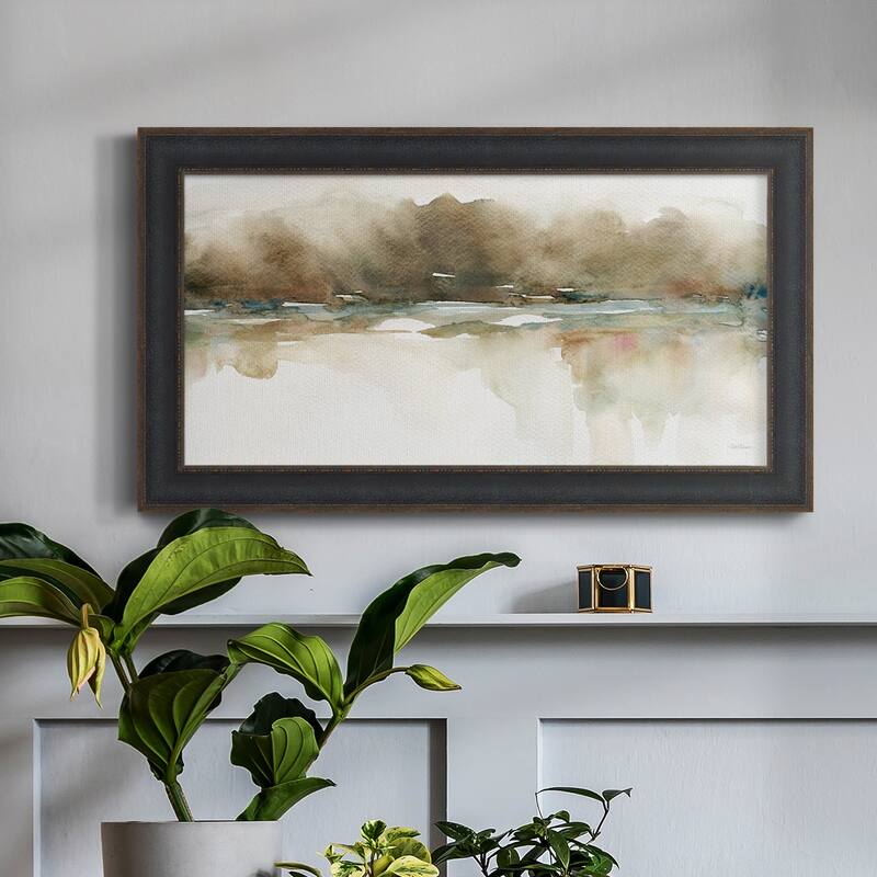 Softer Reflections Premium Framed Canvas- Ready to Hang