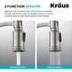 preview thumbnail 29 of 30, Kraus Sellette Commercial 2-Function Pulldown Kitchen Faucet