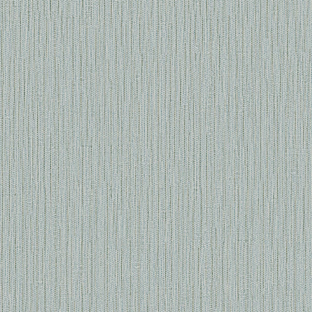 Advantage Bowman Sea Green Faux Linen Wallpaper