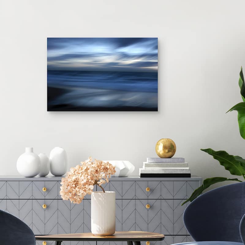 At the Edge of the Ocean by Mark Timothy Canvas Art Print